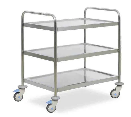 INO 31 Instrument Trolley, 3 Shelves